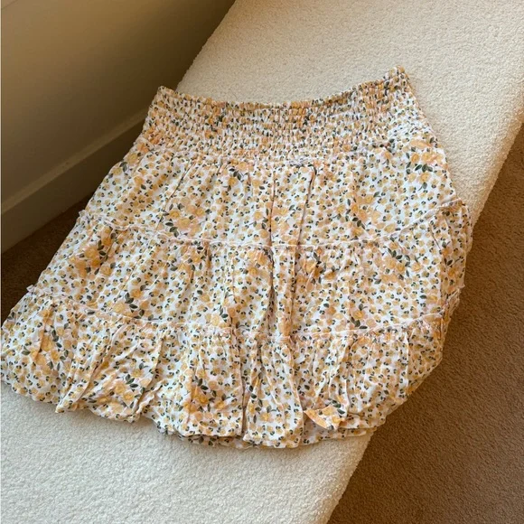 Floral Print Women's Skirt - Picture 1 of 4